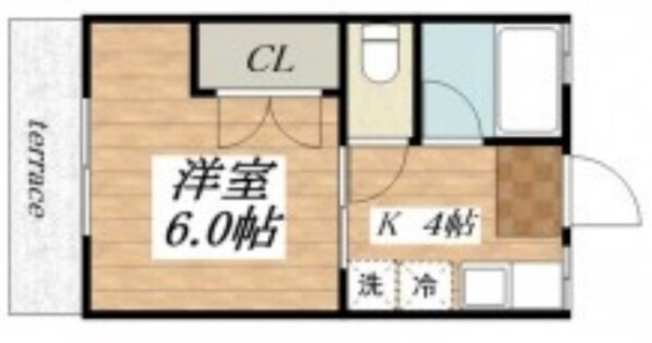 シティハイム シャルム柏の物件間取画像